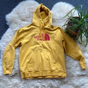 The North Face Yellow Hoodie